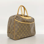 Louis Vuitton Handbag Monogram Deauville Brown — view 2