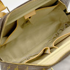 Louis Vuitton Handbag Monogram Deauville Brown — view 4