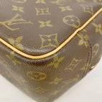 Louis Vuitton Handbag Monogram Deauville Brown — view 6