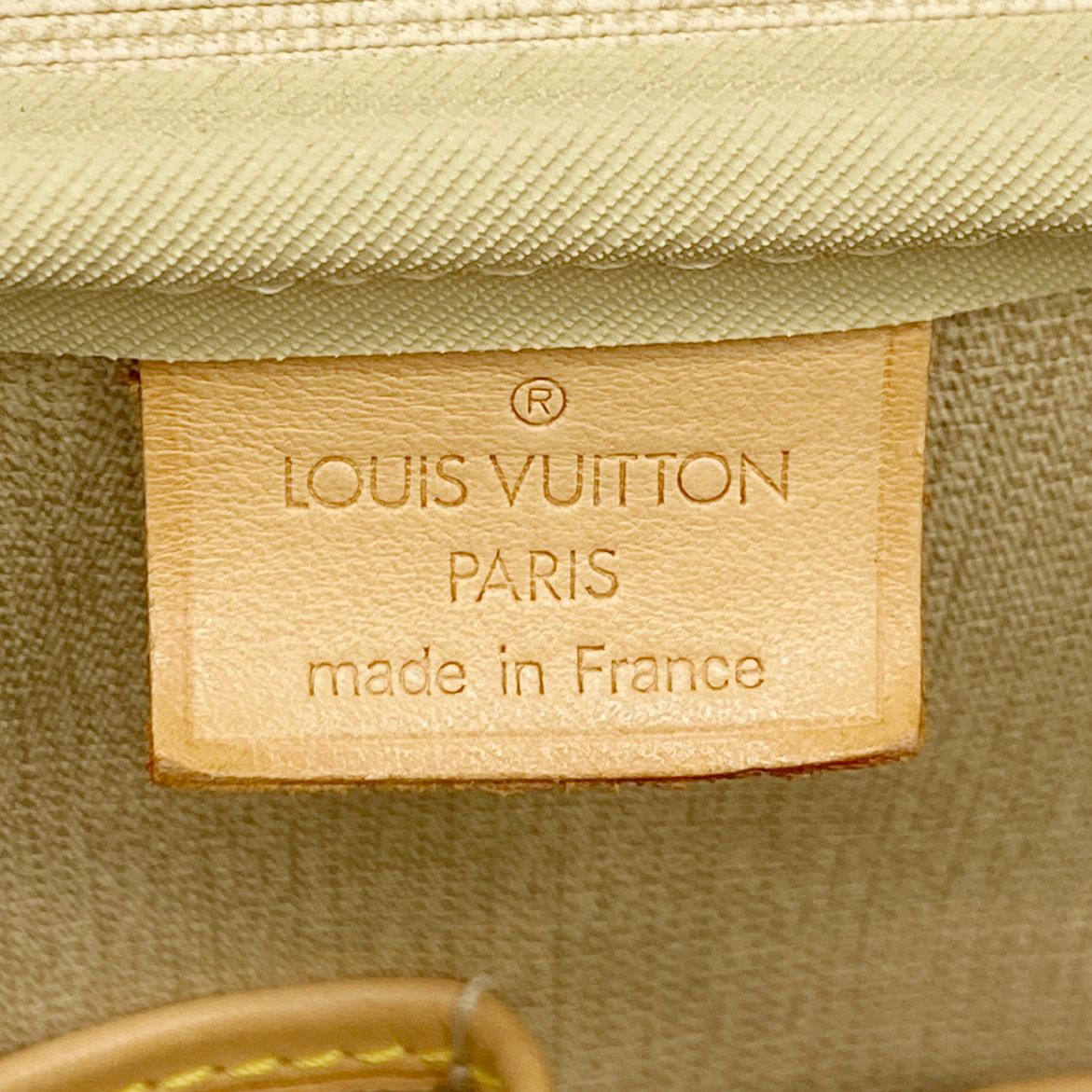 Louis Vuitton Handbag Monogram Deauville Brown — view 5