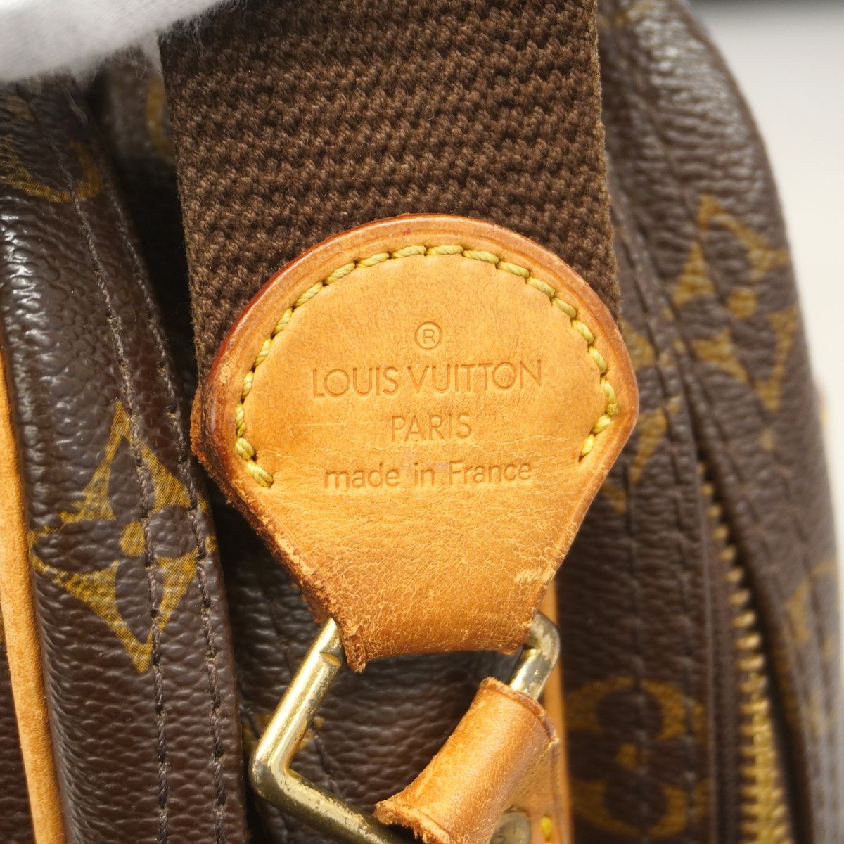 Louis Vuitton Shoulder Bag Monogram Reporter PM Brown — view 5