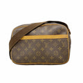 Louis Vuitton Shoulder Bag Monogram Reporter PM Brown