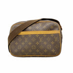 Louis Vuitton Shoulder Bag Monogram Reporter PM Brown
