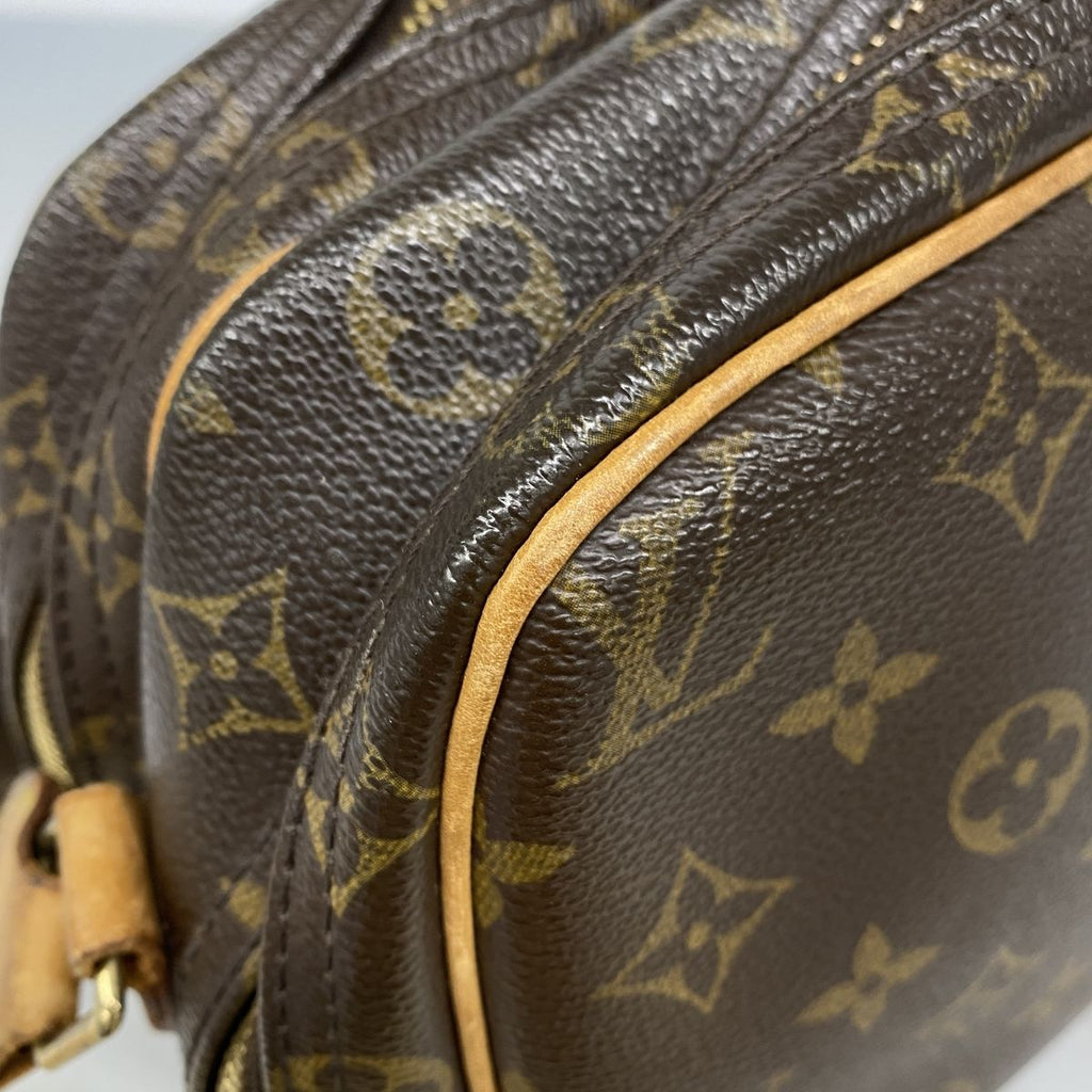 Louis Vuitton Shoulder Bag Monogram Reporter PM Brown — view 7