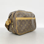 Louis Vuitton Shoulder Bag Monogram Reporter PM Brown — view 2