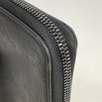 Louis Vuitton Wallet Monogram Shadow Zippy Vertical Black — view 6