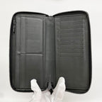 Louis Vuitton Wallet Monogram Shadow Zippy Vertical Black — view 3