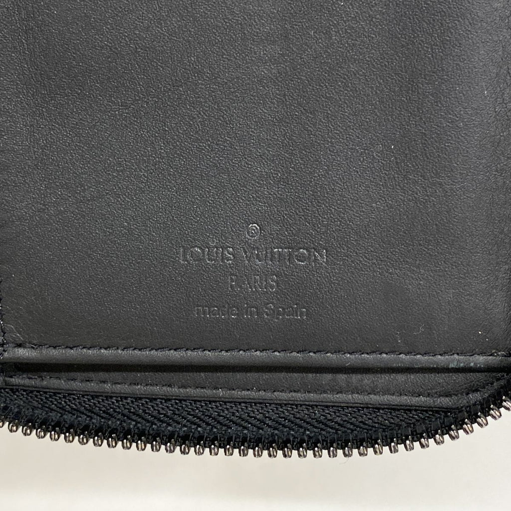 Louis Vuitton Wallet Monogram Shadow Zippy Vertical Black — view 4