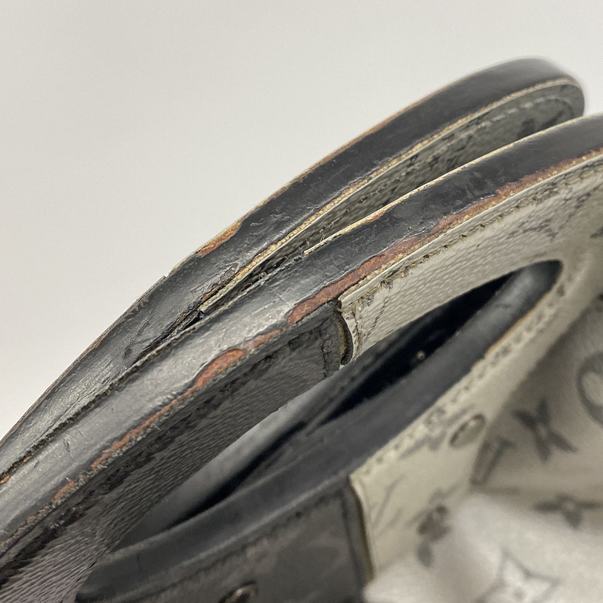 Louis Vuitton Tote Monogram Eclipse Split Black Gray — view 6