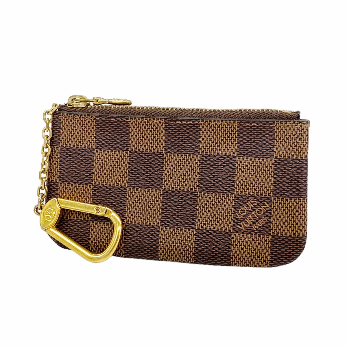 Louis Vuitton Coin Purse Damier Pochette Cles Ebene
