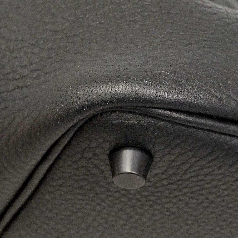 Hermes Handbag Picotin Lock PM Taurillon Clemence So Black — view 6