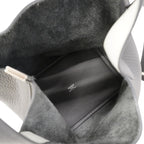 Hermes Handbag Picotin Lock PM Eclat Taurillon Clemence Swift Ardoise Gray — view 4