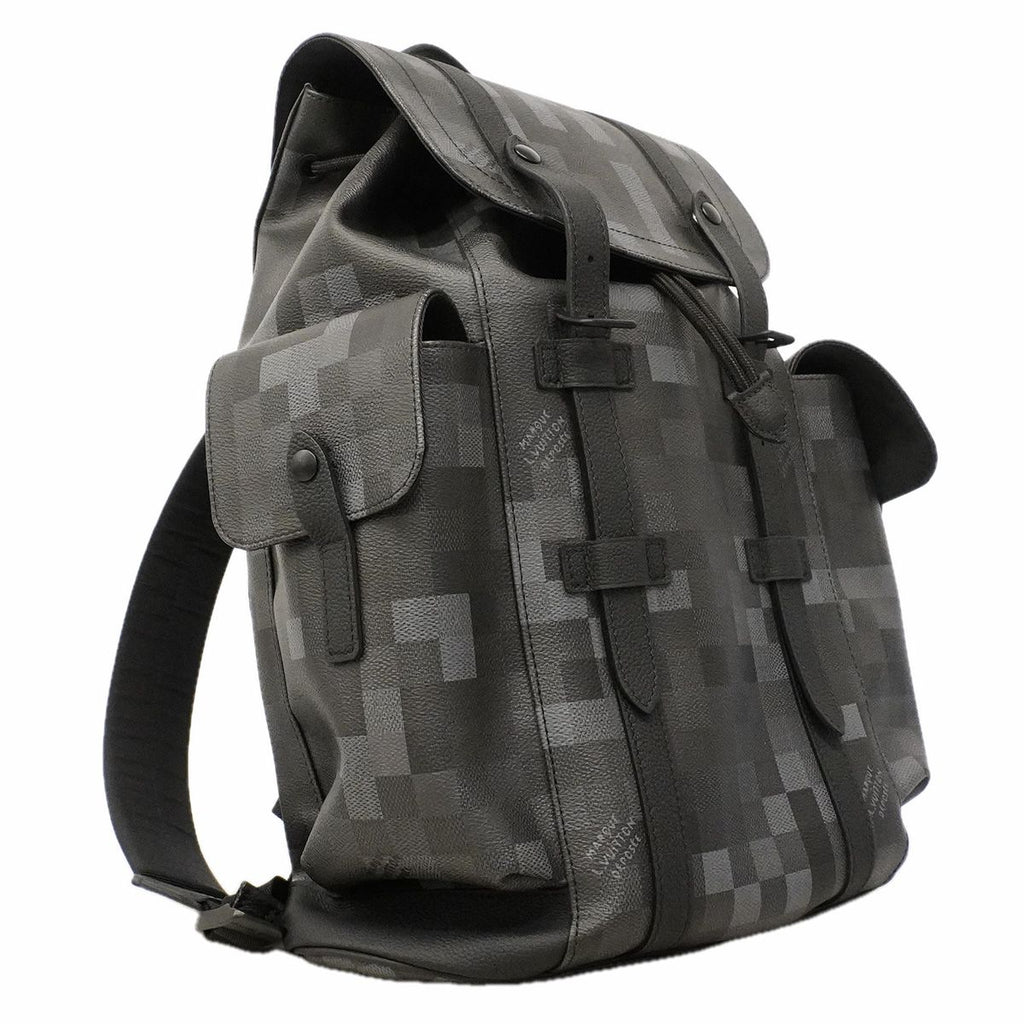 Louis Vuitton Backpack Damoflage Christopher MM Black — view 2