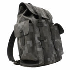 Louis Vuitton Backpack Damoflage Christopher MM Black — view 2