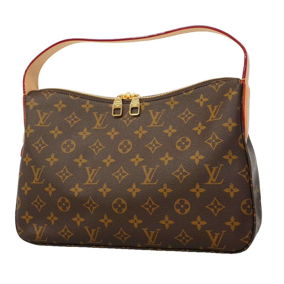 Louis Vuitton Shoulder Bag Monogram Slouchy PM Brown