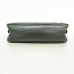 Gucci Shoulder Bag GG Marmont Leather Black Gold — view 3