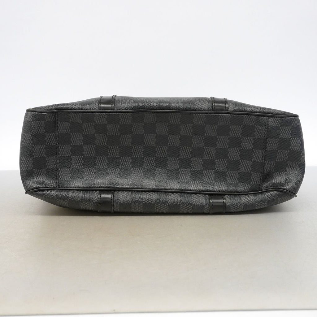 Louis Vuitton Tote Damier Graphite Tadao Black Gray — view 3