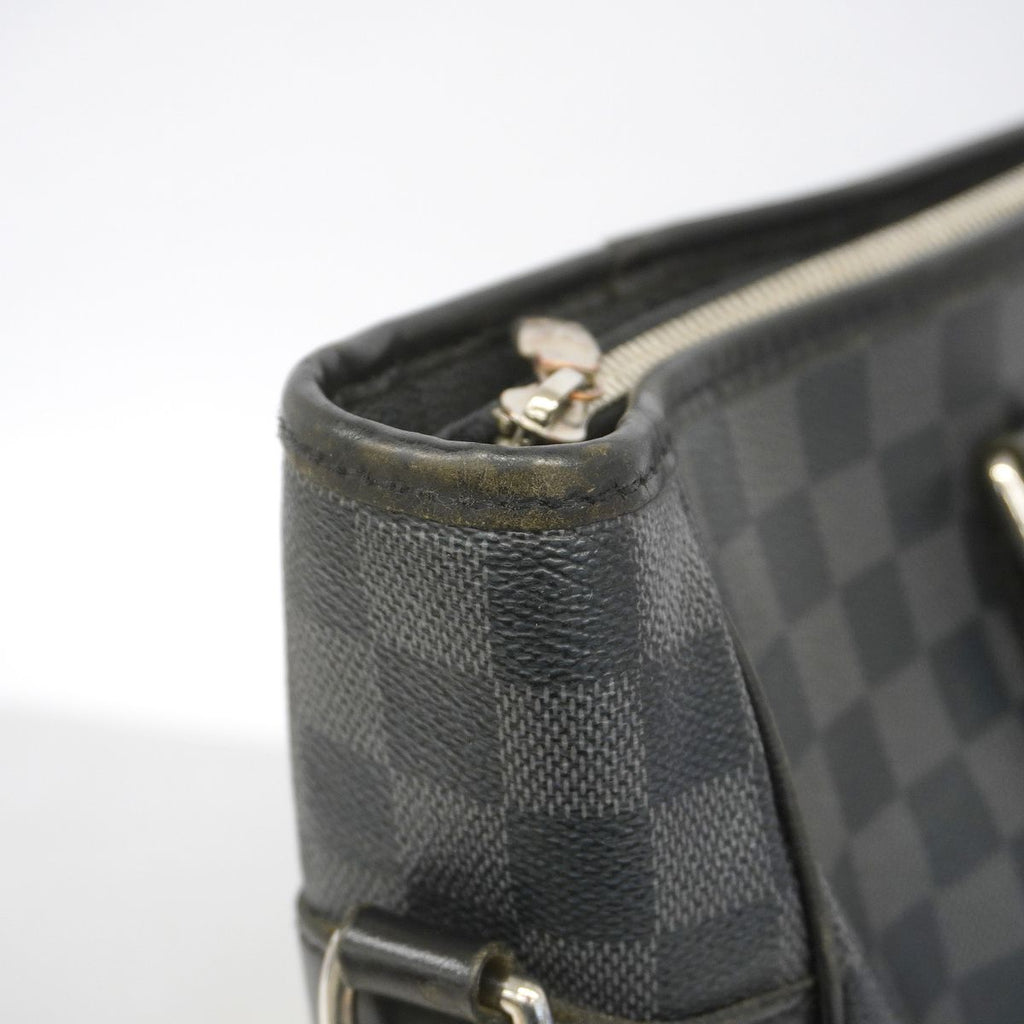 Louis Vuitton Tote Damier Graphite Tadao Black Gray — view 7