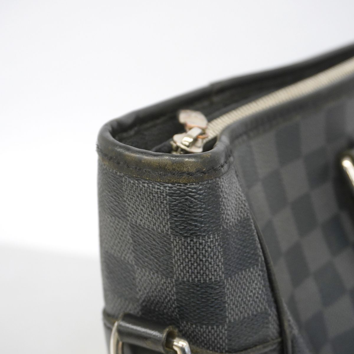 Louis Vuitton Tote Damier Graphite Tadao Black Gray — view 7