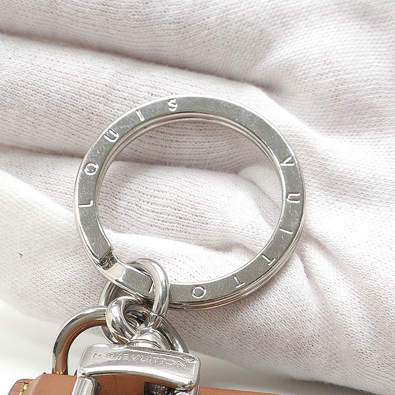 Louis Vuitton Bag Charm LV Chocolate Keychain — view 7
