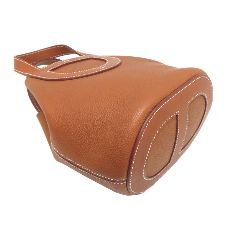 Hermes Handbag Gold — view 3