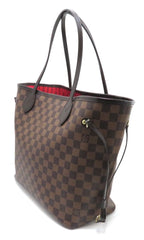 Louis Vuitton Neverfull MM Damier Tote Canvas Brown — view 2