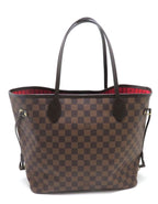 Louis Vuitton Neverfull MM Damier Tote Canvas Brown — view 3