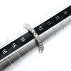 Hermes Platinum Ever Kelly Ring Diamond — view 6