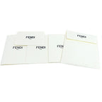Fendi Backpack Fila Collaboration FF Logo Polyester Leather Brown Gold — view 8
