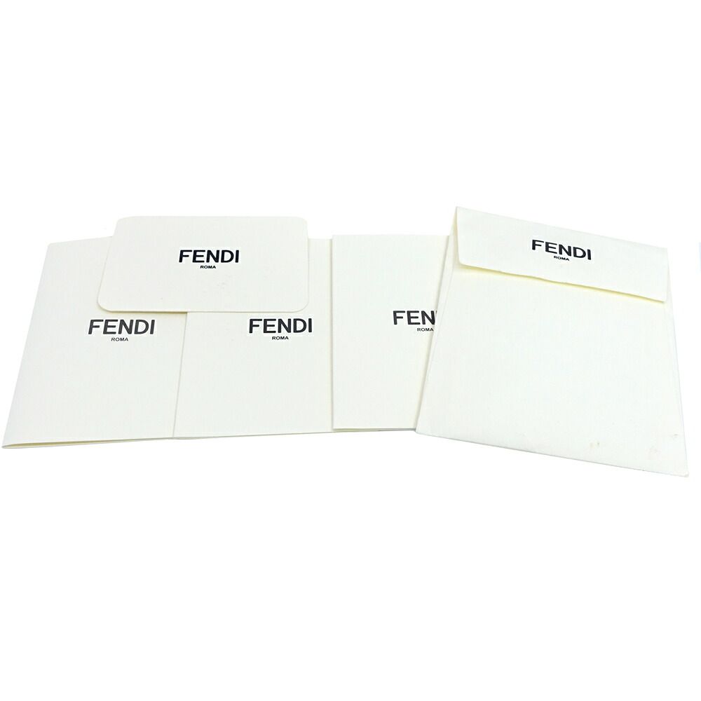 Fendi Backpack Fila Collaboration FF Logo Polyester Leather Brown Gold — view 8