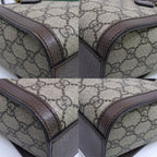 Gucci Ophidia Small Handbag 2-Way GG Supreme Canvas Gold — view 5