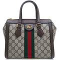 Gucci Ophidia Small Handbag 2-Way GG Supreme Canvas Gold