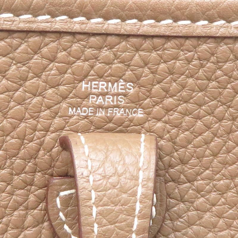 Hermes Shoulder Bag Gray — view 6
