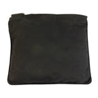 Prada Tessuto Black Silver Nylon Shoulder Bag Pochette — view 2