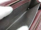 Gucci Wallet Double G Continental Bordeaux Leather Bifold Gold — view 6