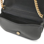 Chanel Chain Shoulder Bag Caviar Leather Black — view 6