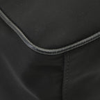 Prada Small Pouch Shoulder Bag Nylon Leather Black — view 5