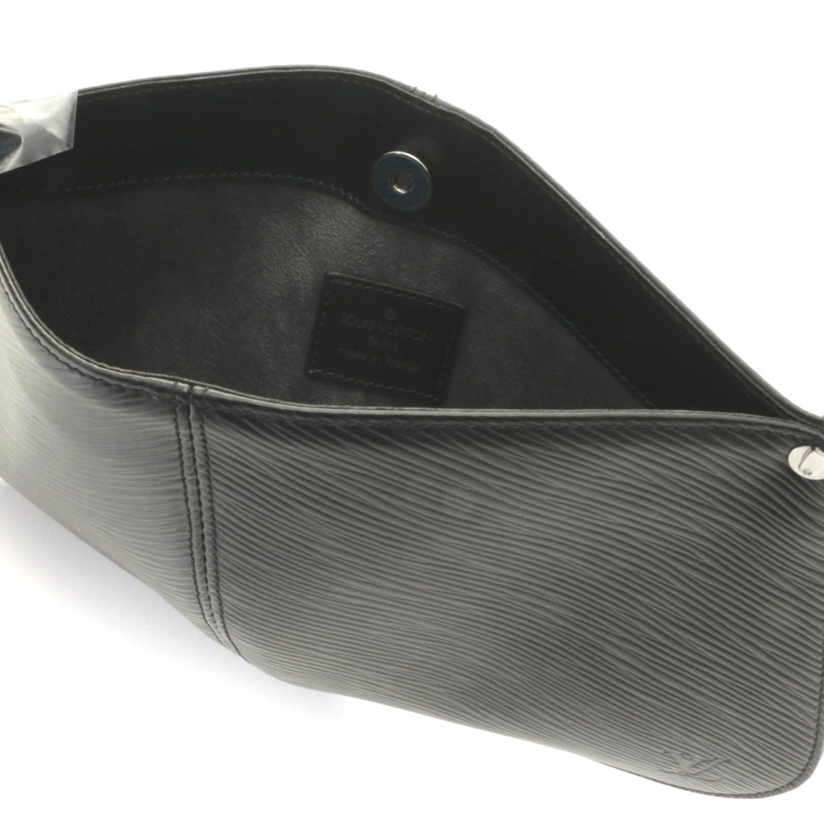 Louis Vuitton Pochette Demilune Pouch Epi Leather Noir — view 6