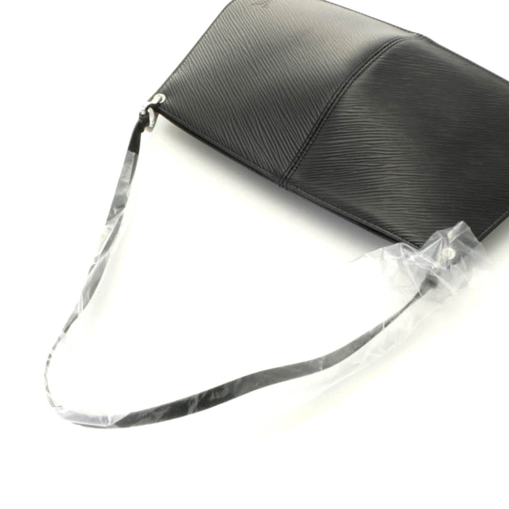 Louis Vuitton Pochette Demilune Pouch Epi Leather Noir — view 4