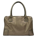Loewe Handbag Amazona 36 Gray Leather — view 3
