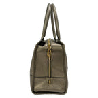 Loewe Handbag Amazona 36 Gray Leather — view 2