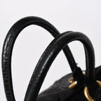 Louis Vuitton Neo Cabby MM 2-Way Bag Monogram Denim Black Gold — view 8
