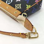 Louis Vuitton Pouch Pochette Accessoires Monogram Multicolor Noir — view 7