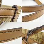 Gucci Tote GG Canvas Leather Brown — view 5