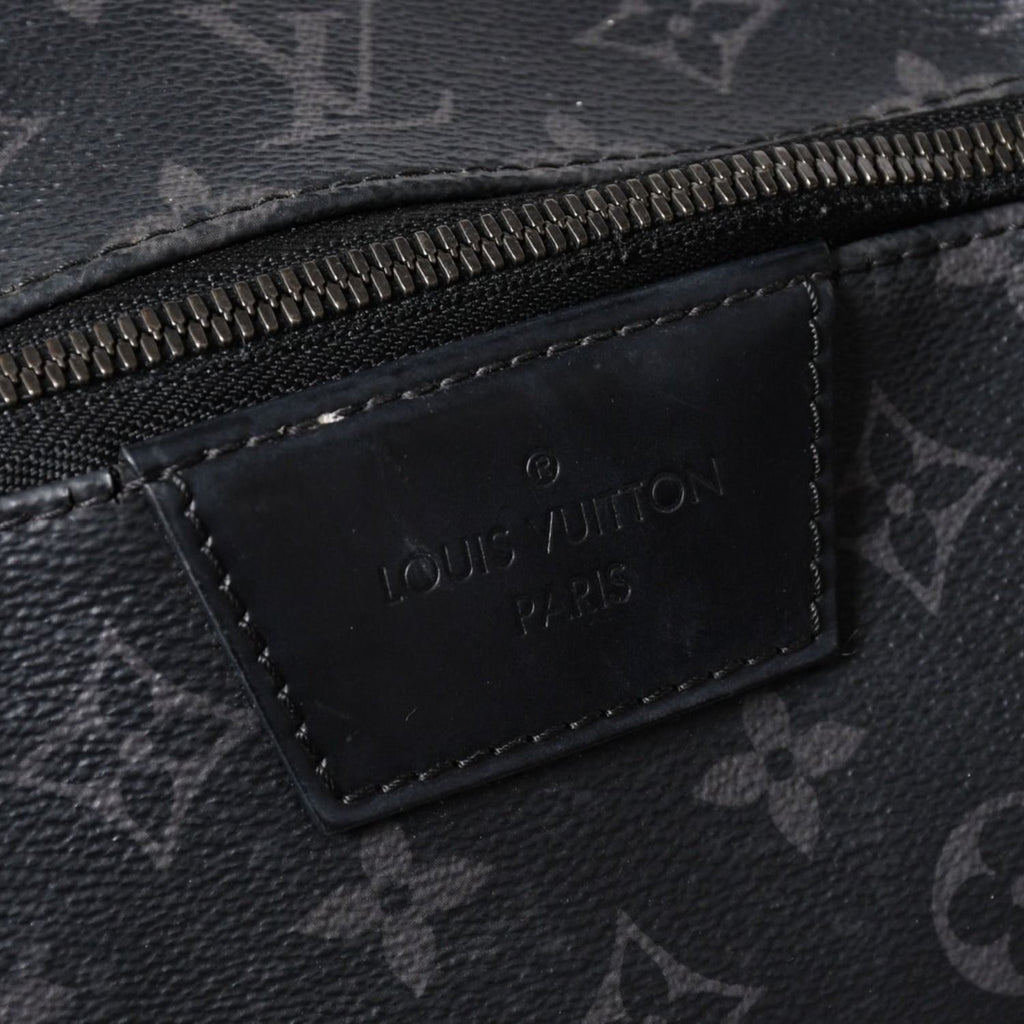 Louis Vuitton Apollo Backpack Monogram Eclipse Black Dark Gray Metal — view 6