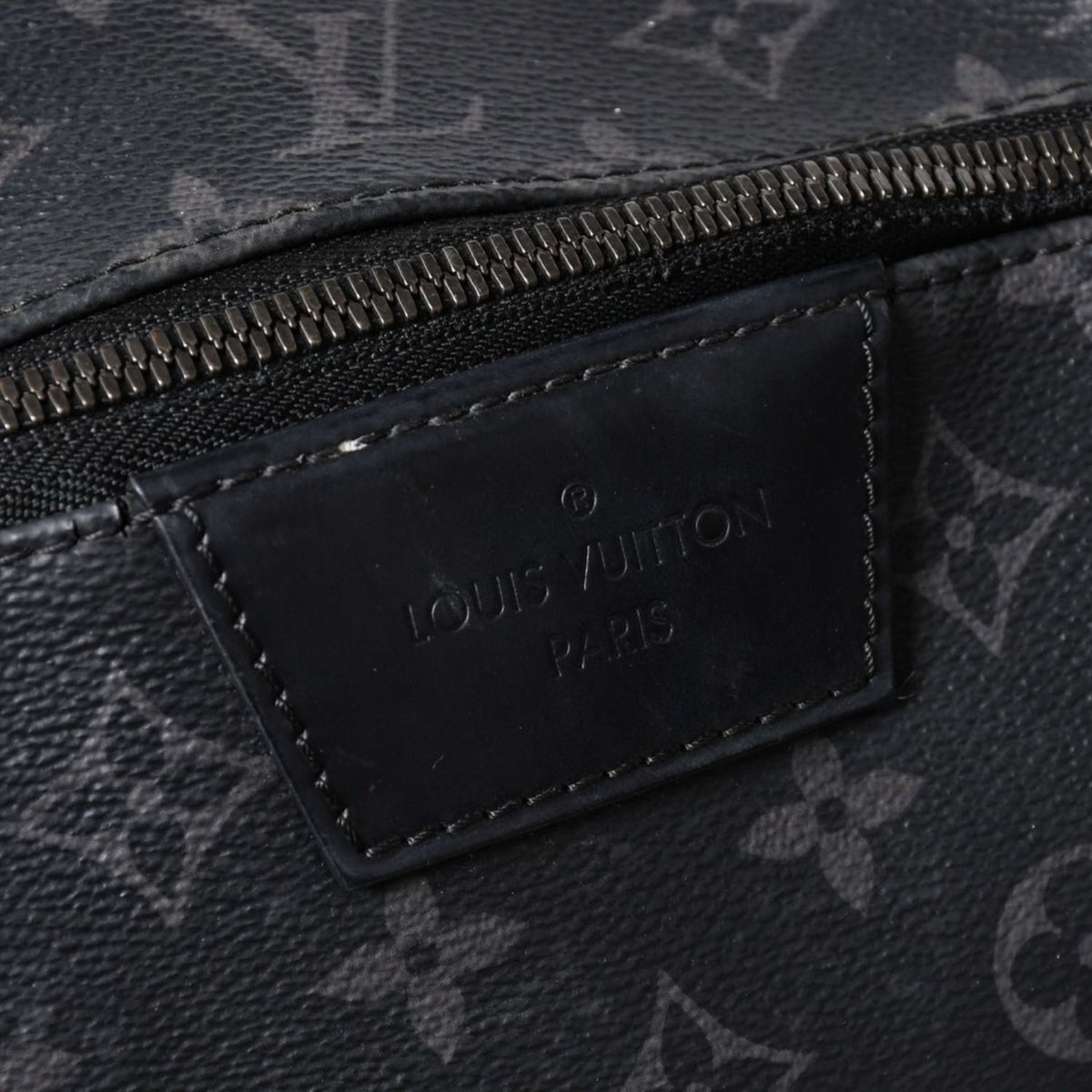 Louis Vuitton Apollo Backpack Monogram Eclipse Black Dark Gray Metal — view 6