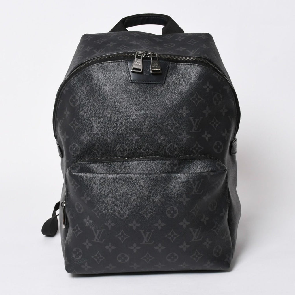 Louis Vuitton Apollo Backpack Monogram Eclipse Black Dark Gray Metal