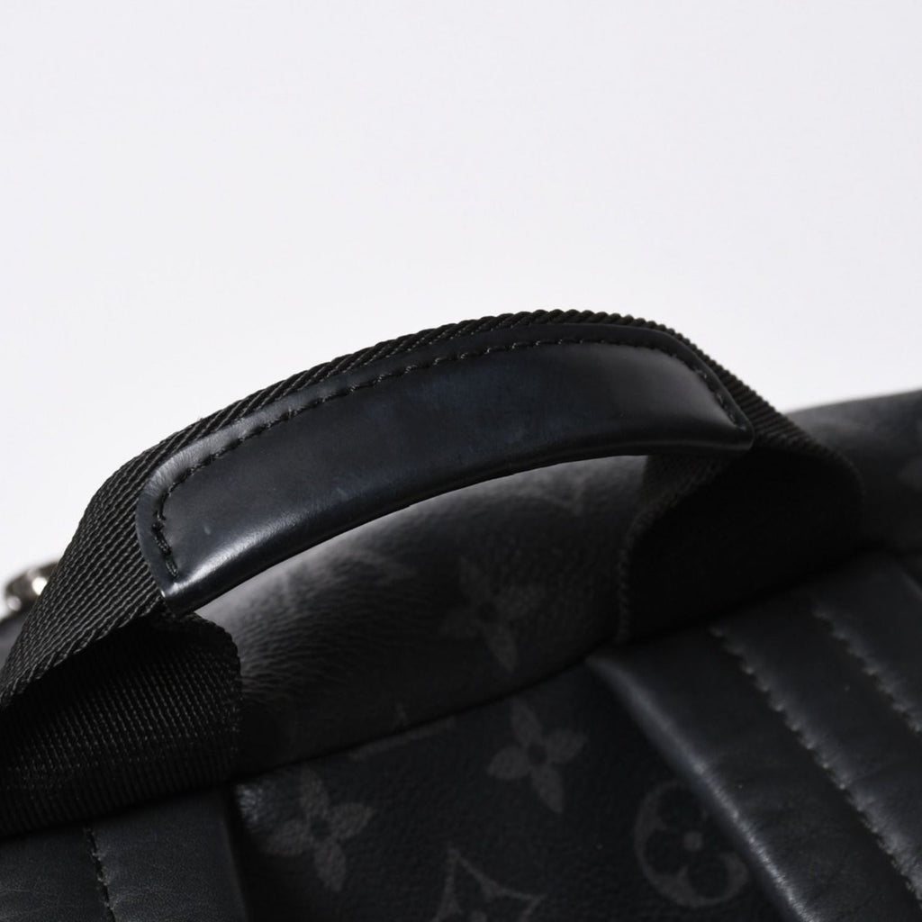Louis Vuitton Apollo Backpack Monogram Eclipse Black Dark Gray Metal — view 8