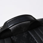 Louis Vuitton Apollo Backpack Monogram Eclipse Black Dark Gray Metal — view 8