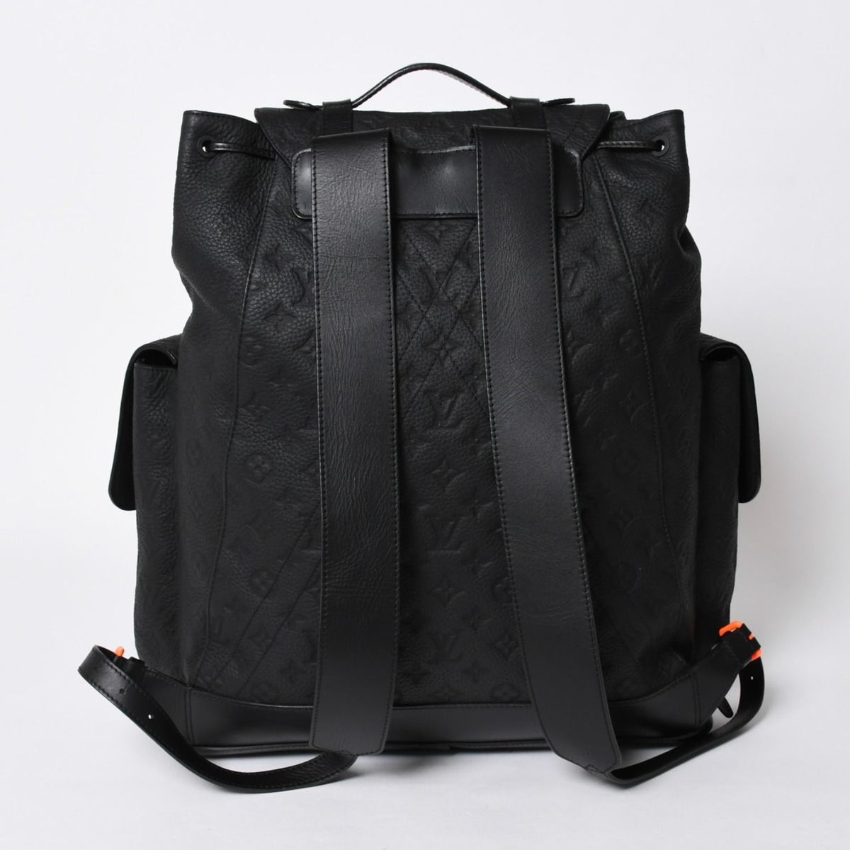 Louis Vuitton Backpack Christopher GM Monogram Taurillon Black — view 2